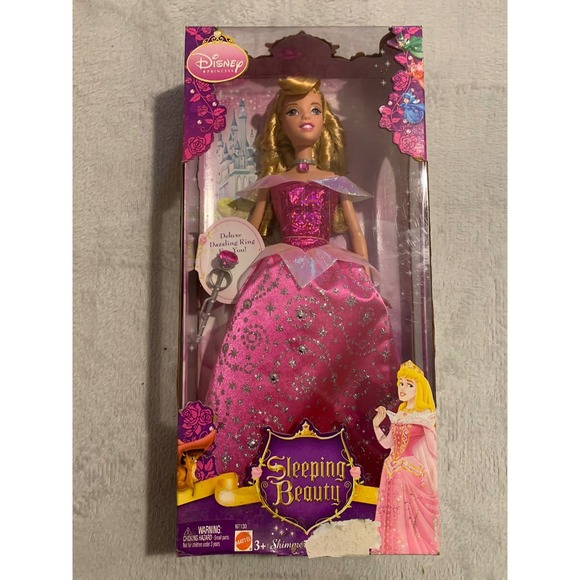 Disney Other - Mattel Disney‎ Princess Sleeping Beauty Doll Ring For You New In Box
